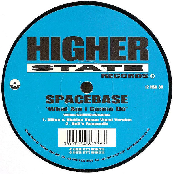Spacebase : What Am I Gonna Do (12")