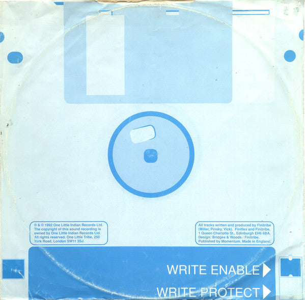 Finitribe : Forevergreen (Version 1: The Finiflex Mixes) (12", Single, Blu)