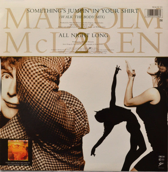 Lisa Marie With Malcolm McLaren And The Bootzilla Orchestra : Something's Jumpin' In Your Shirt (12", Single)