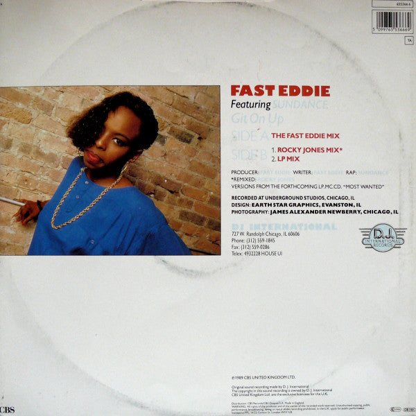 "Fast" Eddie Smith Featuring Sundance (2) : Git On Up (12", Single)