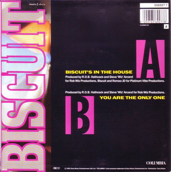Biscuit (3) : Biscuit's In The House (7", Single)