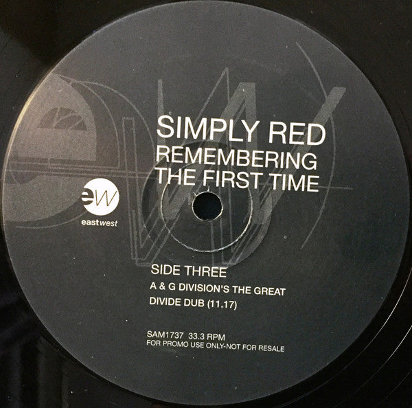 Simply Red : Remembering The First Time (2x12", Promo)