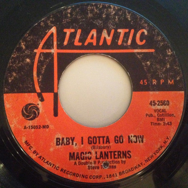 Magic Lanterns : Shame, Shame / Baby, I Gotta Go Now (7", Single, Styrene, Mon)