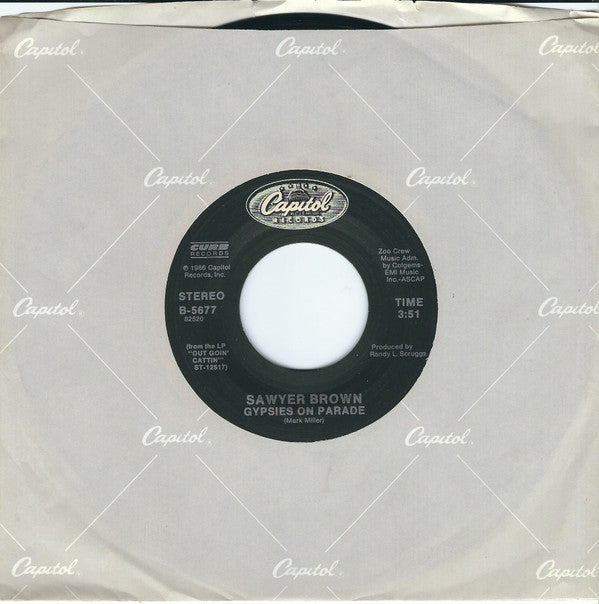 Sawyer Brown : Gypsies On Parade (7", Single, Spe)