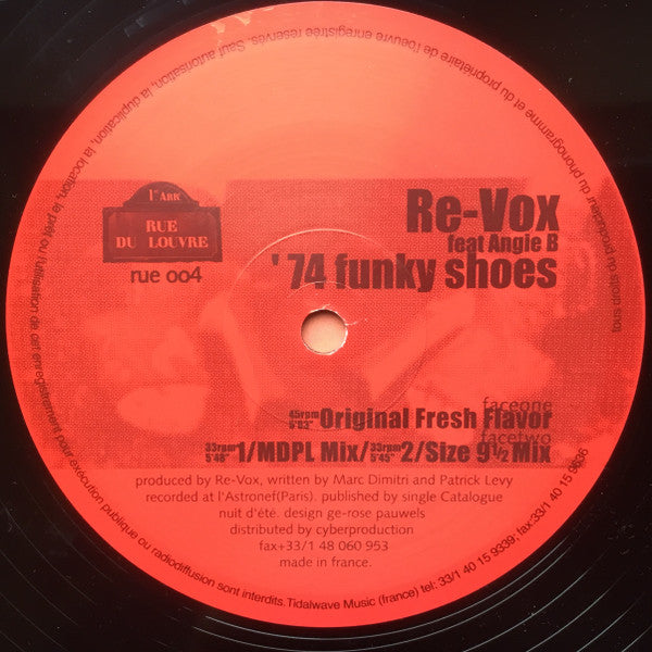 Re-Vox : '74 Funky Shoes (12")