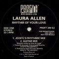 Laura Allen : Rhythm Of Your Love (12", Promo)