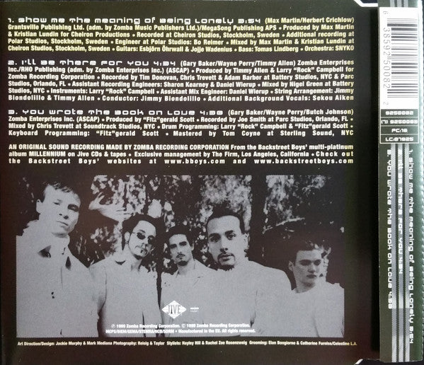 Backstreet Boys : Show Me The Meaning Of Being Lonely (CD, Single)