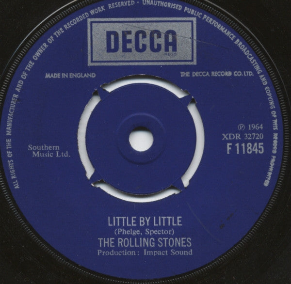 The Rolling Stones : Not Fade Away (7", Single, RE)