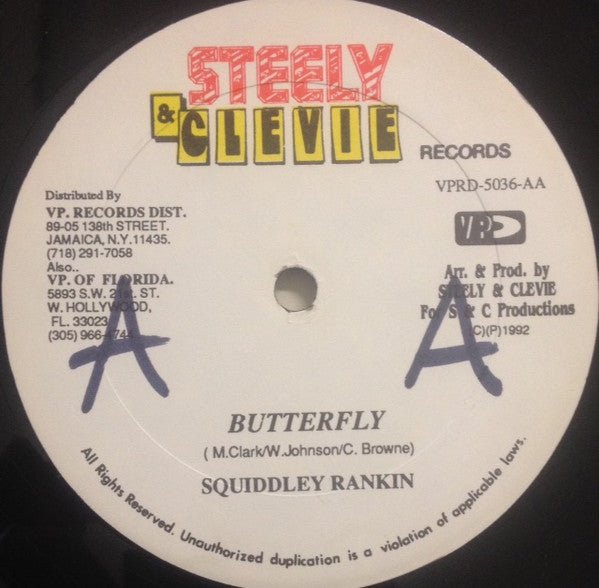 Fargo Voice / Squidly Ranks : The Good That You Got / Butterfly (12")