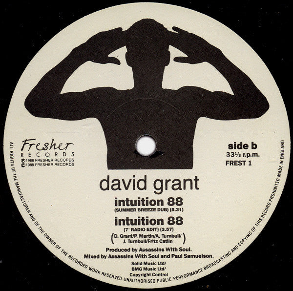 David Grant : Intuition 88 (12")