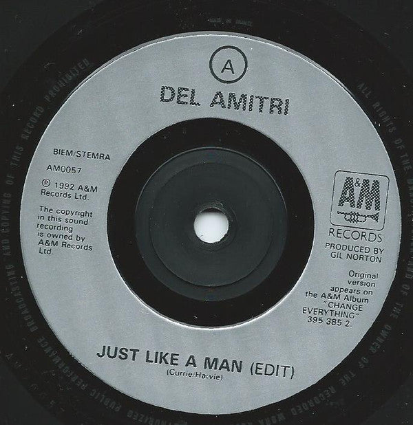 Del Amitri : Just Like A Man (7")