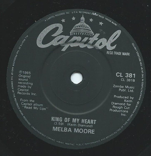 Melba Moore : I Can't Believe It (It's Over) (7")