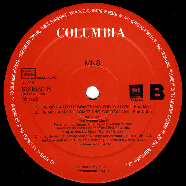MN8 : I've Got A Little Something For You (12")