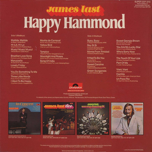 James Last : Happy Hammond (LP, Album)