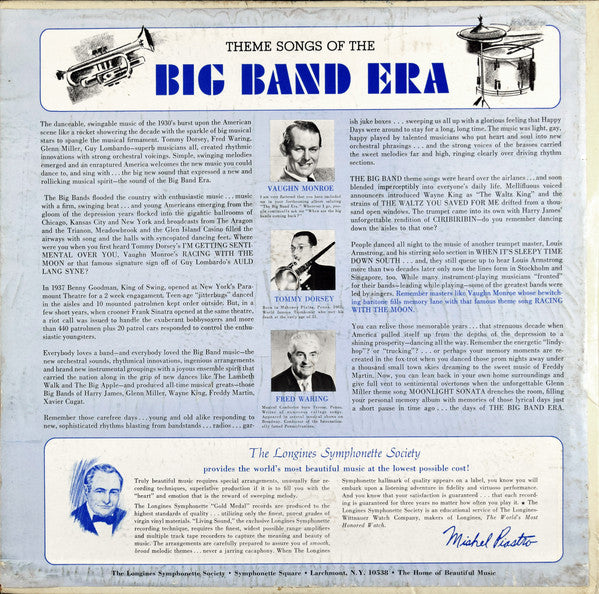 Various : Theme Songs Of The Big Band Era (LP, Album)