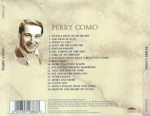 Perry Como : Perry Como (CD, Comp)