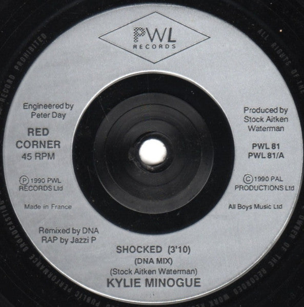 Kylie* : Shocked (7", Single)
