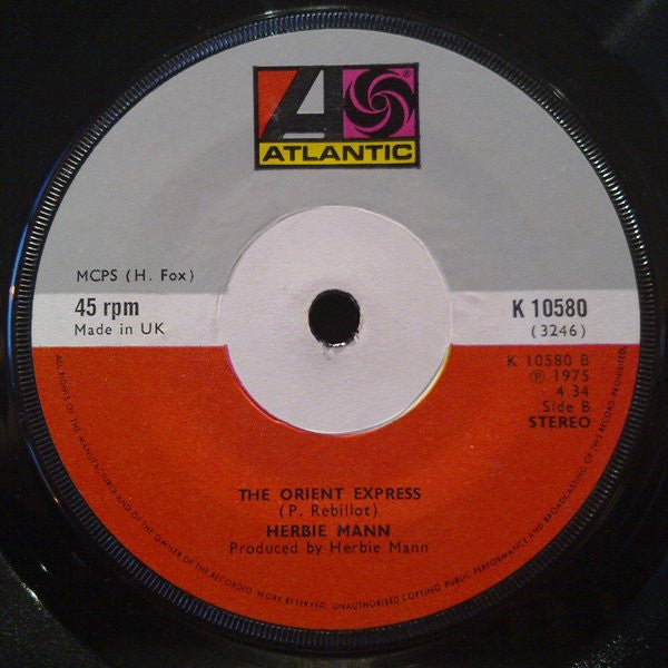 Herbie Mann : Hijack (7", Sol)
