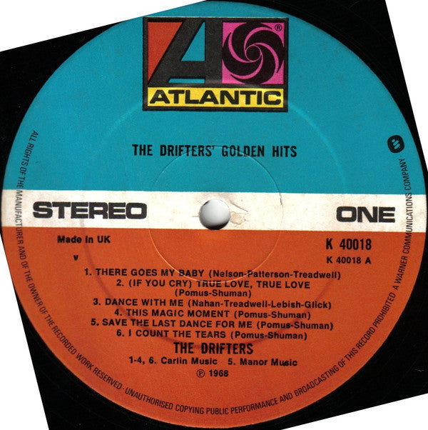 The Drifters : The Drifters' Golden Hits (LP, Comp, RE)