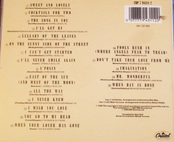 Keely Smith : The Best Of "The Capitol Years" (CD, Comp)