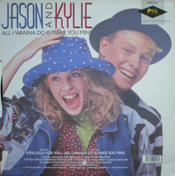 Kylie Minogue & Jason Donovan : Especially For You (12", Bla)
