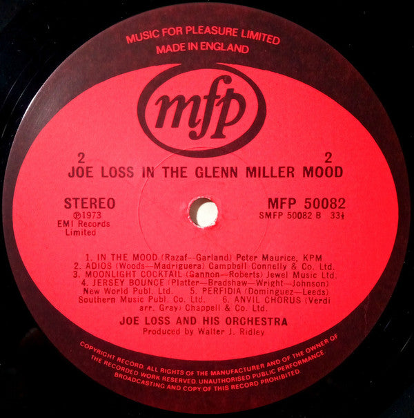 Joe Loss : Joe Loss In The Glenn Miller Mood (LP, Album)