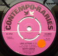 Ketty Lester  /  Dorsey Burnette : Love Letters / Hey Little One (7", Pus)