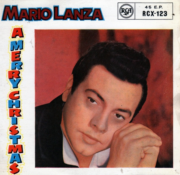 Mario Lanza : Merry Christmas (7", EP, Tri)