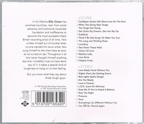 Billy Ocean : L.I.F.E. (Love Is For Ever) (2xCD, Comp)