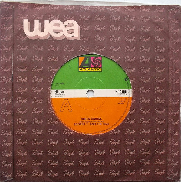 Booker T & The MG's : Green Onions / Boot Leg (7", Single, RE)
