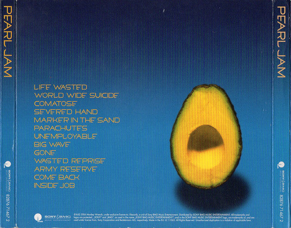 Pearl Jam : Pearl Jam (CD, Album, Dig)