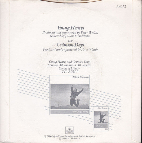 Silent Running : Young Hearts (7", Single)