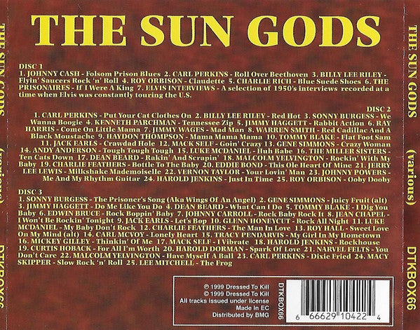 Various : The Sun Gods (3xCD, Comp)