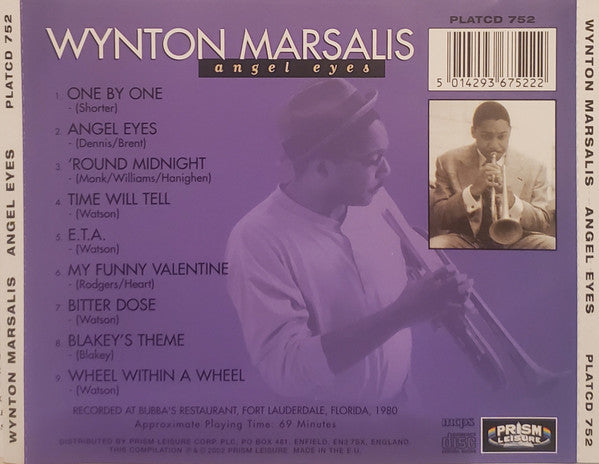 Wynton Marsalis : Angel Eyes (CD, Comp)