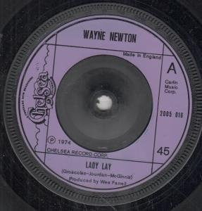 Wayne Newton : Lady Lay (7", Single)