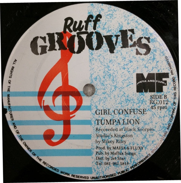 Poison Chang, Tumpa Lion : Borrow Wear / Girl Confuse (12")