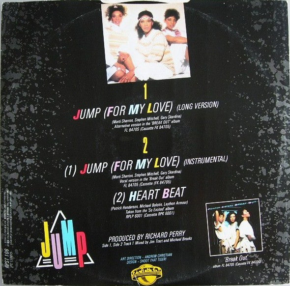 Pointer Sisters : Jump (For My Love) (12")