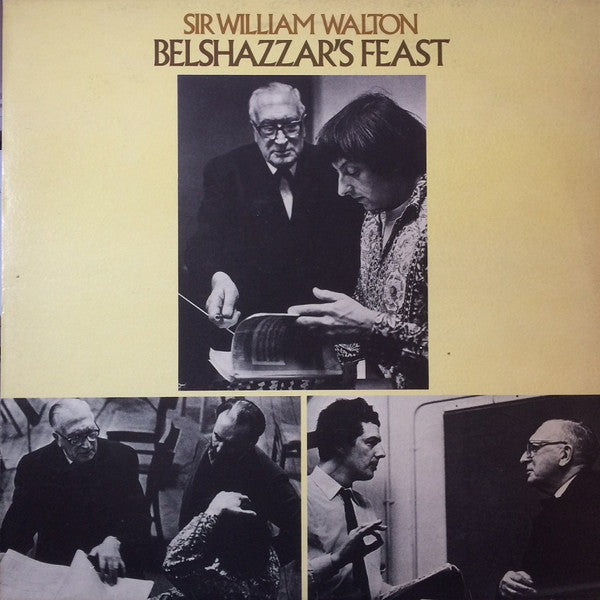 Sir William Walton, André Previn : Belshazzar's Feast (LP, Gat)