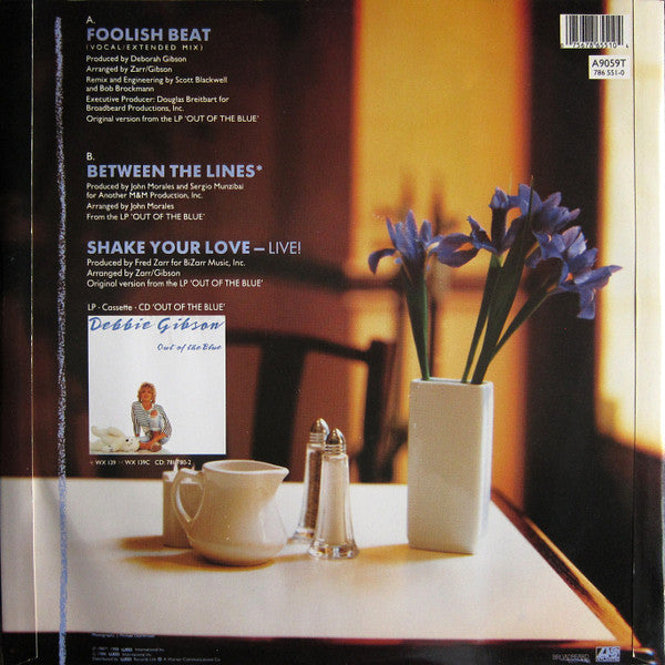 Debbie Gibson : Foolish Beat (12", Single)