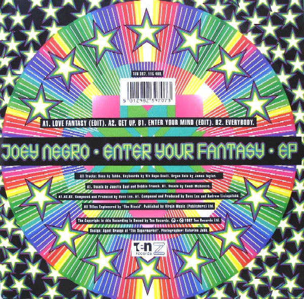 Joey Negro : Enter Your Fantasy EP (7", EP)