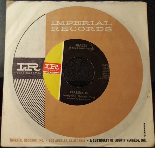 The Classics IV : Traces / Mary, Mary Row Your Boat (7", Single, Sou)