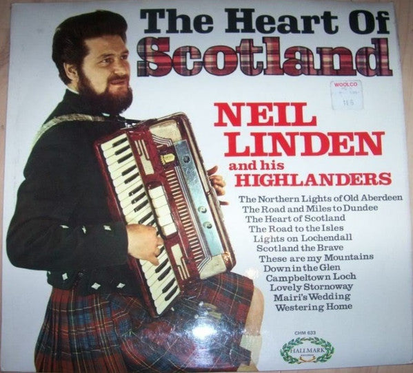 Neil Linden & His Highlanders : The Heart Of Scotland (LP, Album)