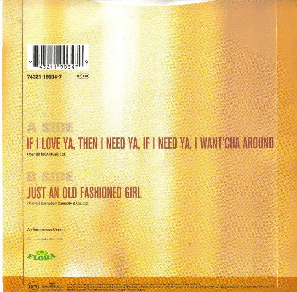 Eartha Kitt : If I Love Ya, Then I Need Ya, If I Need Ya, I Want'Cha Around (7")