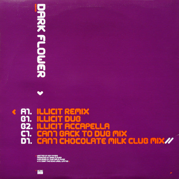 Dark Flower : Love Will Bring Us Back Together (2x12")