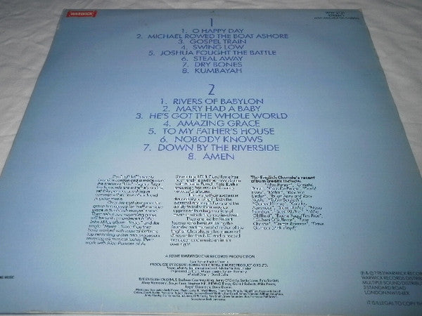 The English Chorale : Sing Golden Gospel (LP)