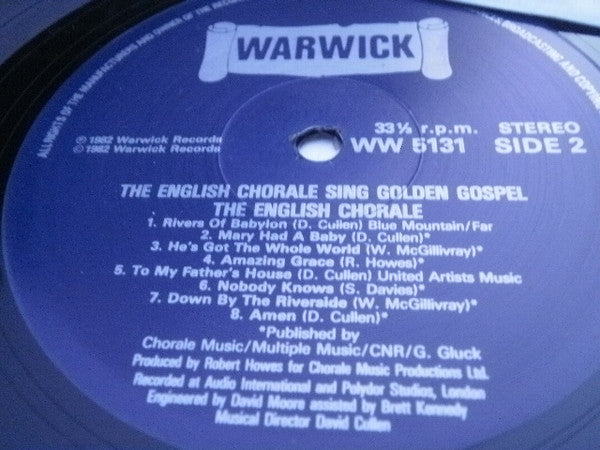 The English Chorale : Sing Golden Gospel (LP)