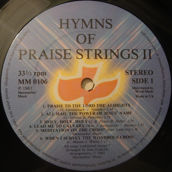 Praise Strings : Hymns Of Praise Strings II (LP, Album)