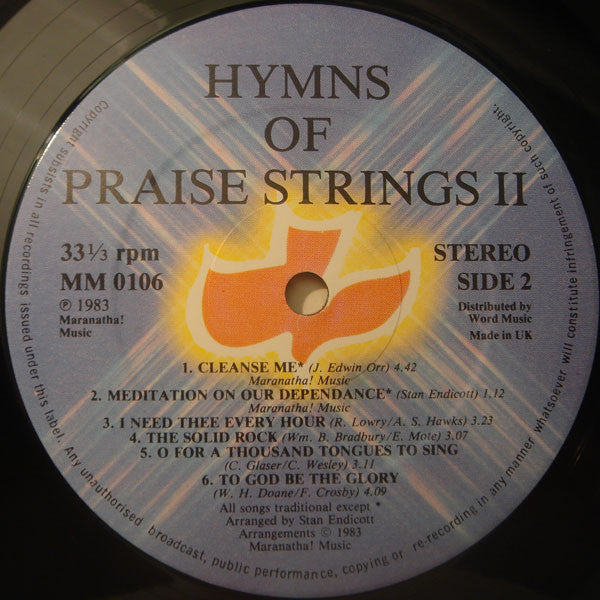 Praise Strings : Hymns Of Praise Strings II (LP, Album)