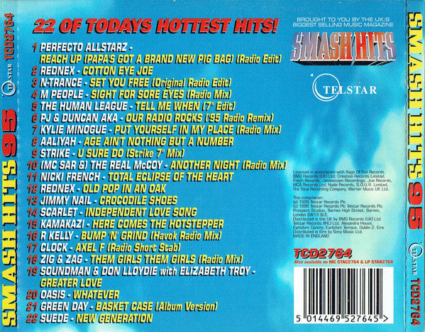 Various : Smash Hits 95 (Volume One) (CD, Comp)