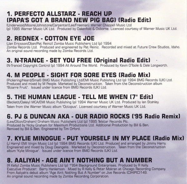 Various : Smash Hits 95 (Volume One) (CD, Comp)